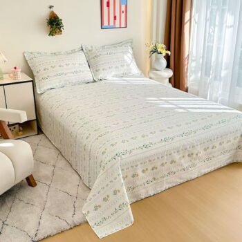 High-quality Nordic minimalist home cotton bed sheet