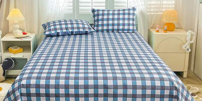 Premium thick thickened home bed sheet for daily bedding use