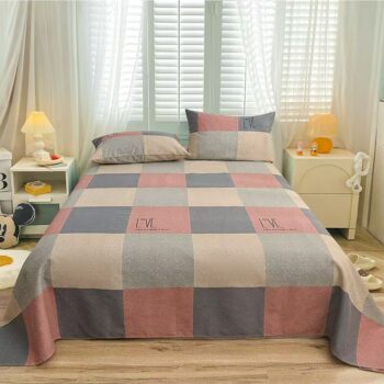 Premium thick thickened home bed sheet for daily bedding use