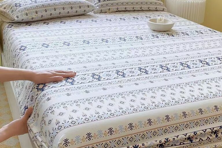 Pure Cotton Thickened Student Dorm Fitted Sheet (6) Thick pure cotton fitted sheet for single student dormitory beds