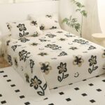 Soft skin-friendly multi-size home bed sheet for comfort