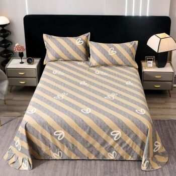 Thick warm pure cotton winter bed sheet for home use