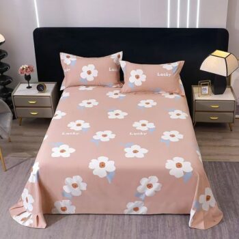 Thick warm pure cotton winter bed sheet for home use