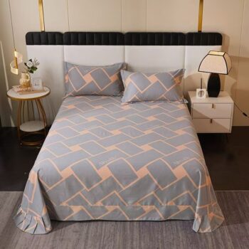 Thick warm pure cotton winter bed sheet for home use