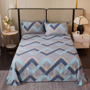 Thick warm pure cotton winter bed sheet for home use